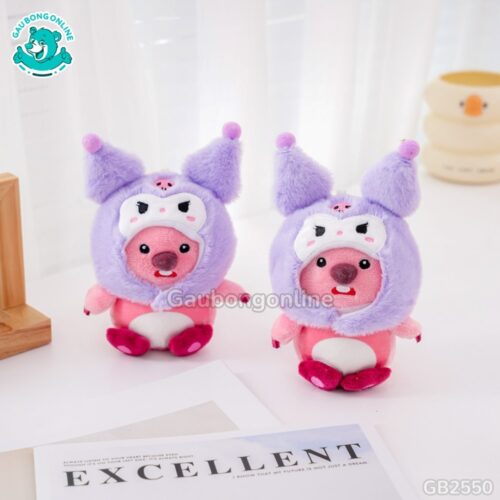 Móc Khóa Hải Ly Loopy Cosplay
