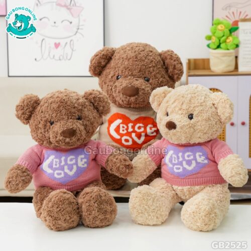 Gấu Bông Teddy Áo Big Love
