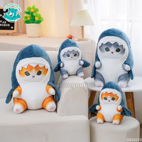 Mèo Mofusand Cosplay Cá Mập