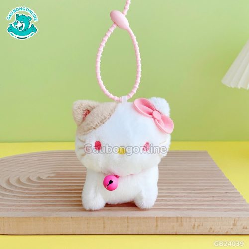 Móc Khóa Bộ 6 Thú Móc Nhựa