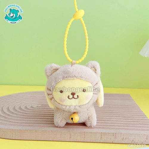 Móc Khóa Bộ 6 Thú Móc Nhựa