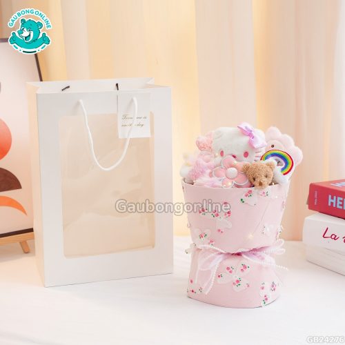 Set Bó Hoa Nơ Ngọc