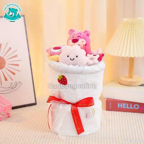 Set Bó Hoa Vải Lông