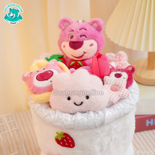 Set Bó Hoa Vải Lông