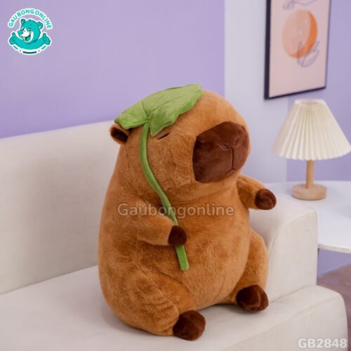 Capybara Cầm Lá đường tỉ mỉ, tinh tế