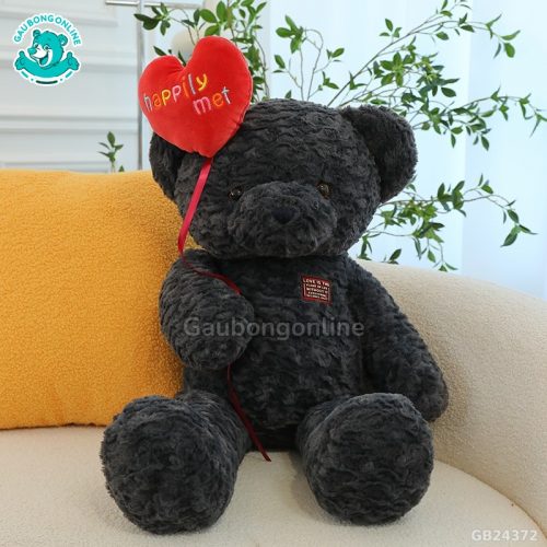 Teddy Cầm Bóng Tim