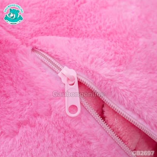 Gối Chăn Mền Bộ 3 Hoạt Hình Eggy có khóa kéo chắc chắn