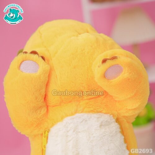 Gối Chăn Mền Khủng Long Vàng đường may tinh xảo, đẹp mắt