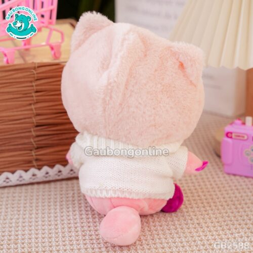 Loopy Cosplay Heo Hồng Áo Tim mềm mịn