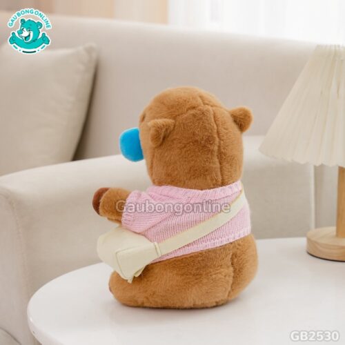 Chuột Capybara Áo Len Đeo Túi – Nước Mũi Rút