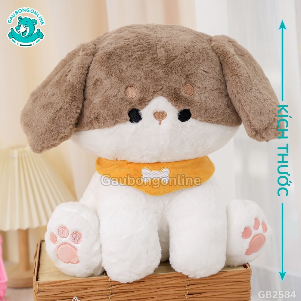 Cách đo kích thước của Chó Puppy Quàng Khăn