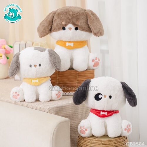 Chó Puppy Quàng Khăn vải lông nhung mềm mịn
