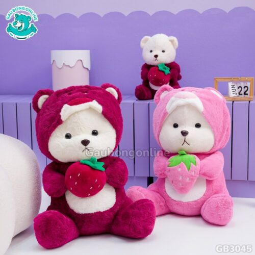 Gấu Bông Lena Cosplay Lotso Ôm Dâu