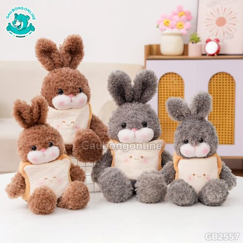 Thỏ Lông Xù Bánh Mì đã được bán tại Gấu Bông Online
