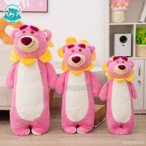Gối Ôm Lotso Mặt Hoa đã được bán tại Gấu Bông Online
