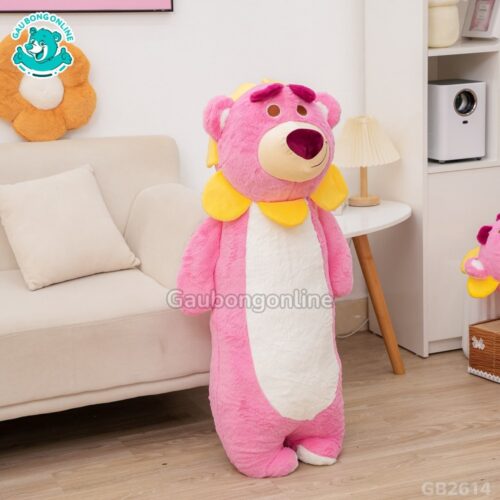 Gối Ôm Lotso Mặt Hoa chất mềm mịn