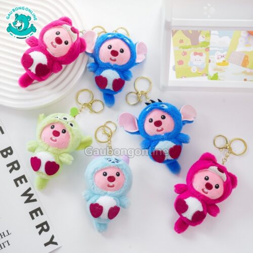 Móc Khóa Gấu Bông Loopy