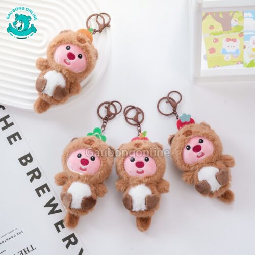 Móc Khóa Gấu Bông Loopy