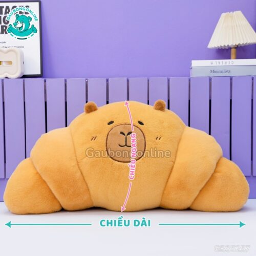 Gấu Bông Croissant Capybara