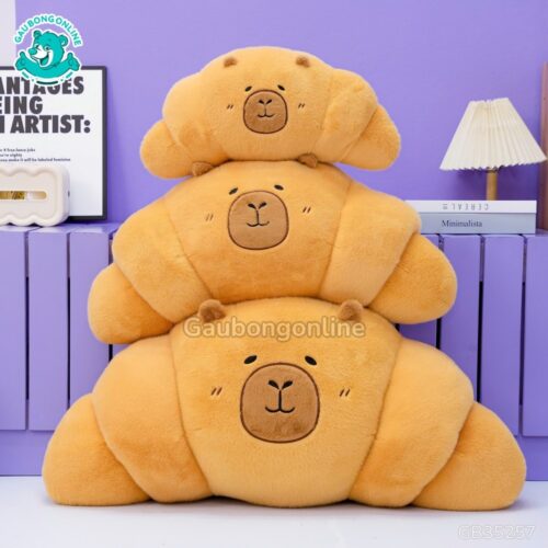 Gấu Bông Croissant Capybara