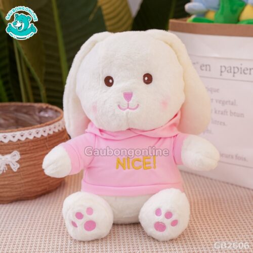 Thỏ Áo Nice màu hồng xinh xắn