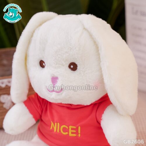 Thỏ Áo Nice chất vải nhung mềm mại
