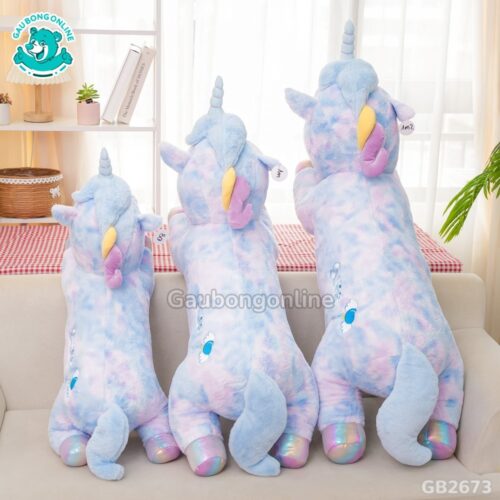 Unicorn Nằm Galaxy – Xanh