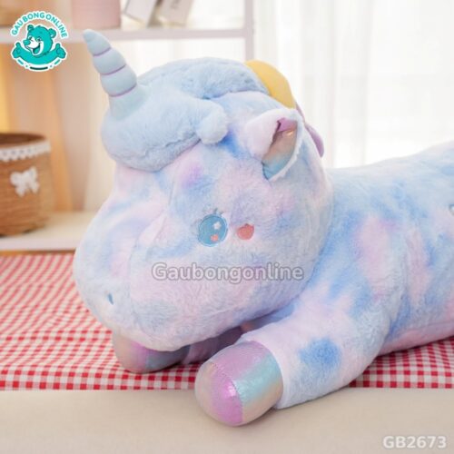 Unicorn Nằm Galaxy – Xanh