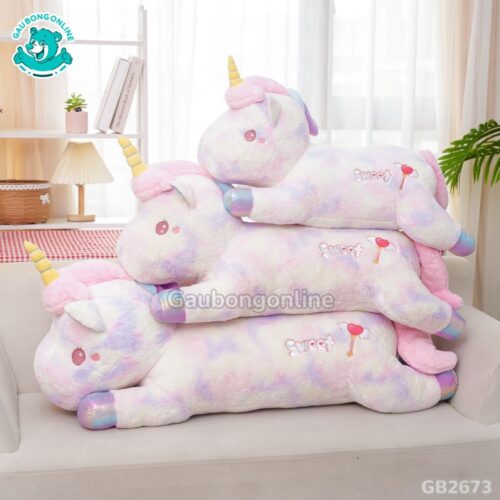 Unicorn Nằm Galaxy – Hồng