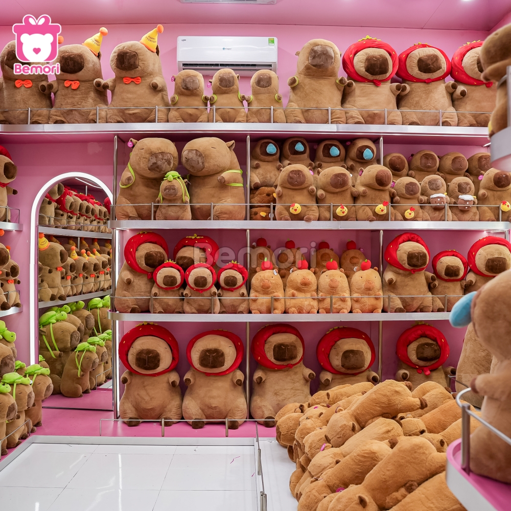 Idol Capybara phủ sóng toàn cửa hàng Bemori