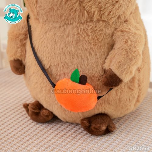 Chuột Capybara Đội Vịt Đeo Túi