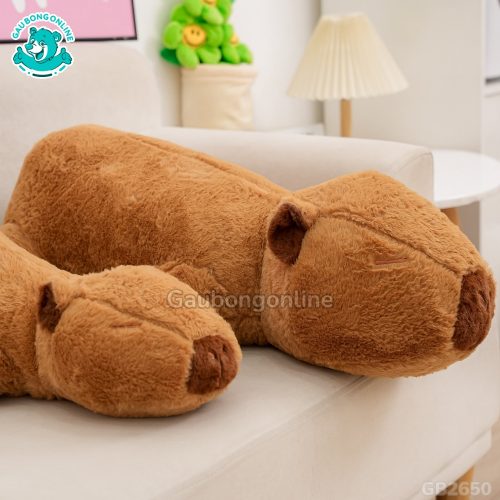 Chuột Capybara Nằm đường may chắc chắn