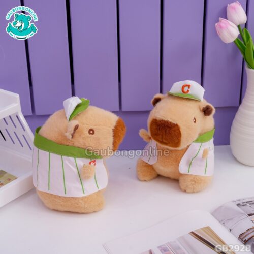 Capybara Mặc Áo Nhỏ – Kem