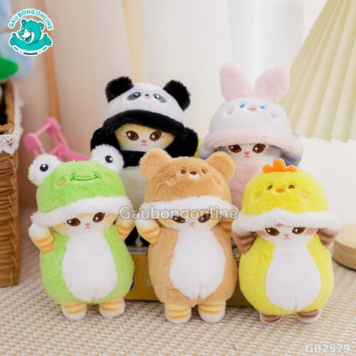 Móc Khóa Mèo Mofusand Cosplay đã được bán tại Gấu Bông Online