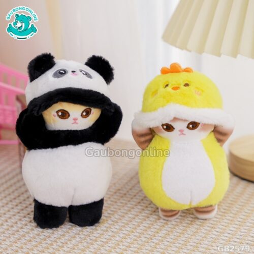 Móc Khóa Mèo Mofusand Cosplay đáng yêu