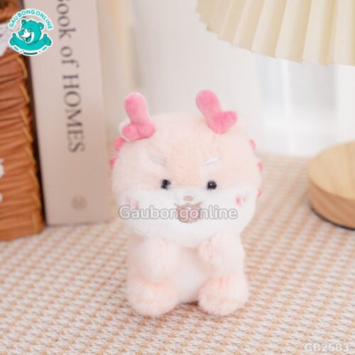 Móc Khóa Rồng Baby màu hồng