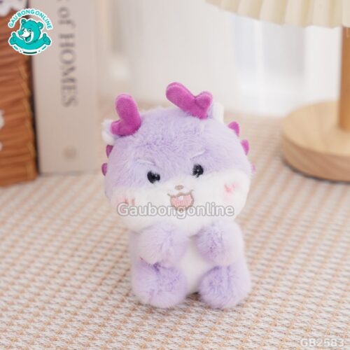 Móc Khóa Rồng Baby màu tím