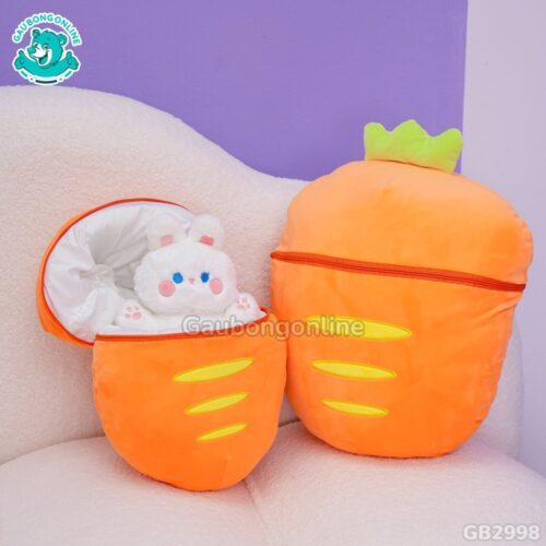 Thỏ Túi Cà Rốt 2 in 1