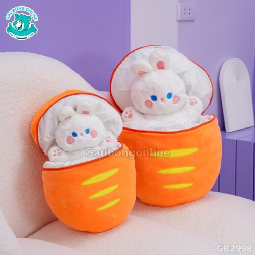 Thỏ Túi Cà Rốt 2 in 1