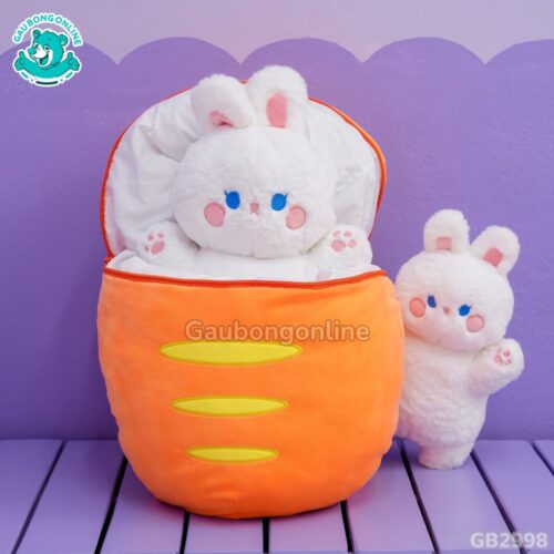 Thỏ Túi Cà Rốt 2 in 1