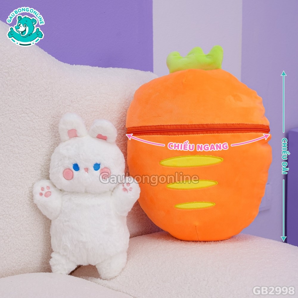 Thỏ Túi Cà Rốt 2 in 1