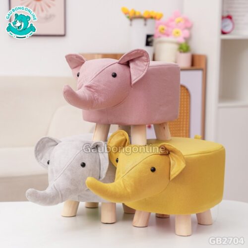 Ghế Da Thú màu sắc tươi sáng, dễ thương
