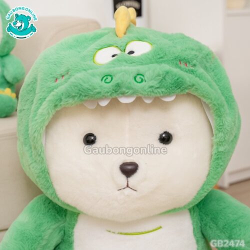 Lena Cosplay Khủng Long Xanh Lá thiết kế tỉ mỉ, chắc chắn