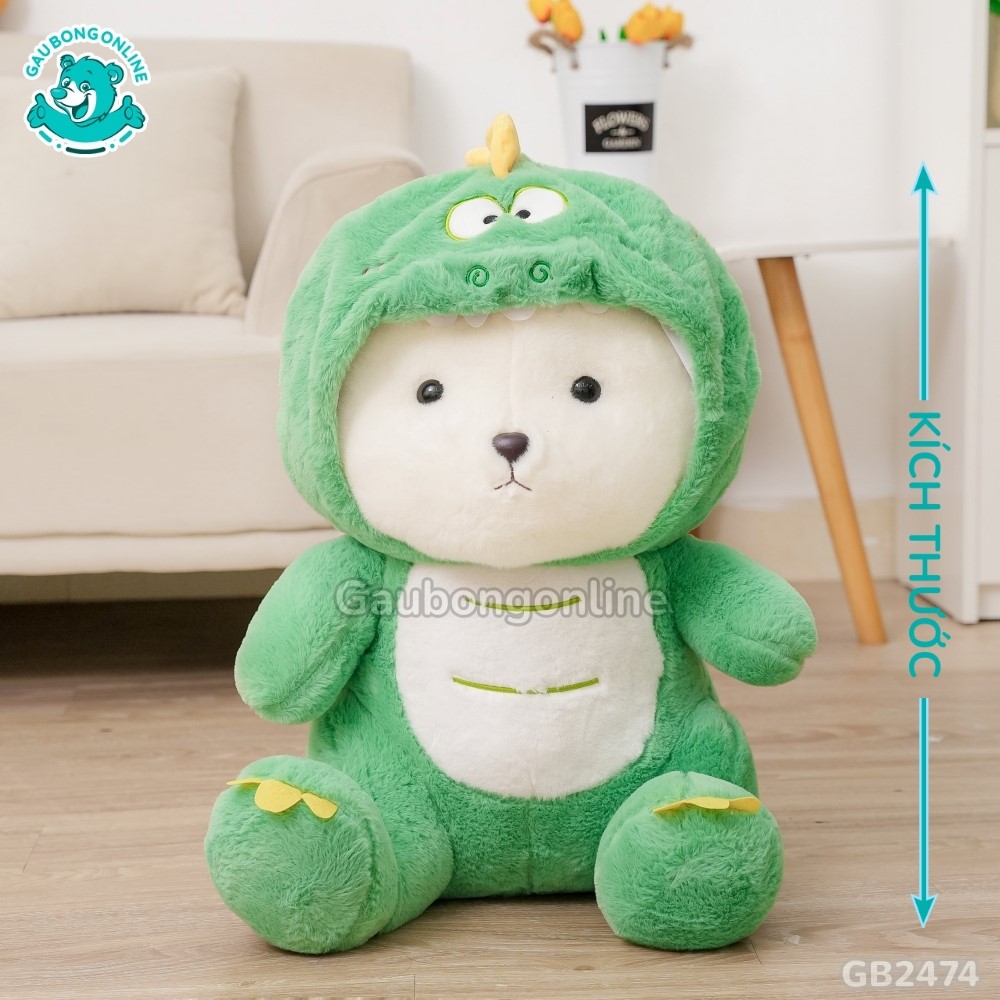 Cách đo kích thước của Lena Cosplay Khủng Long Xanh Lá