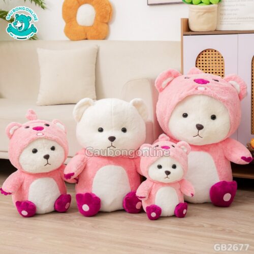 Lena Cosplay Loopy Hồng đa dạng kích thước
