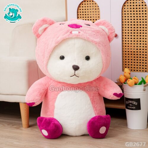 Lena Cosplay Loopy Hồng bông căng phồng, đàn hồi tốt