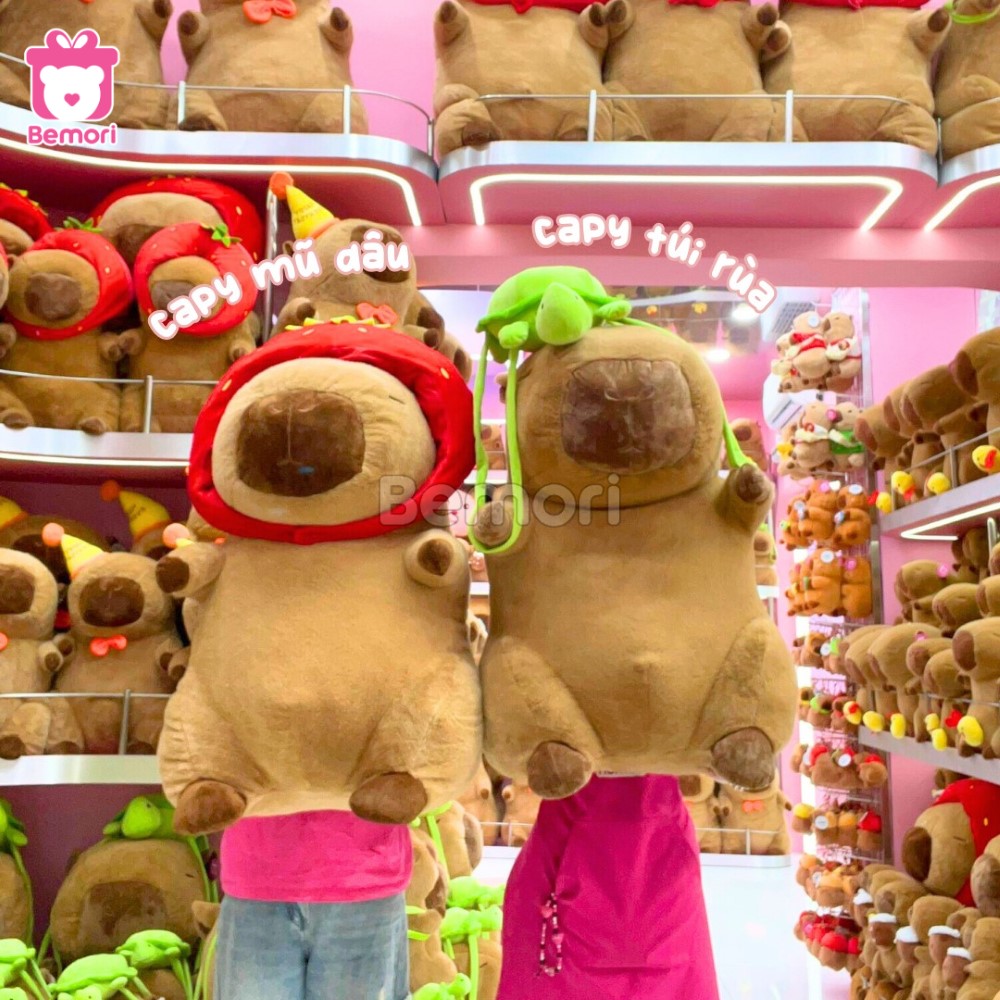 Không thể thiếu các mẫu Capybara hot trend tại Bemori