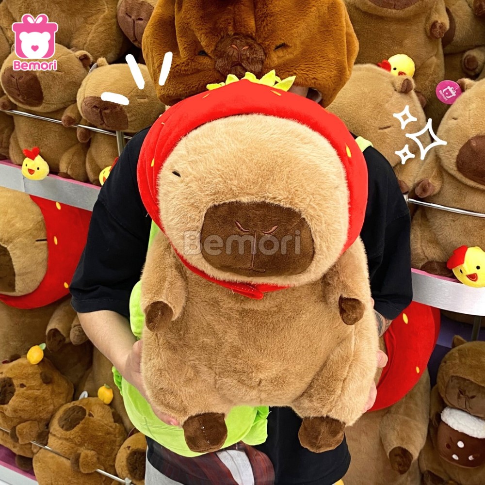Sức hút khó cưỡng của các em Capybara đội mũ dâu