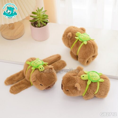 Vòng Tay Hoạt Hình Capybara Đeo Túi Rùa thiết kế đẹp mắt