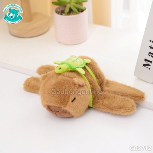 Vòng Tay Hoạt Hình Capybara Đeo Túi Rùa dễ thương